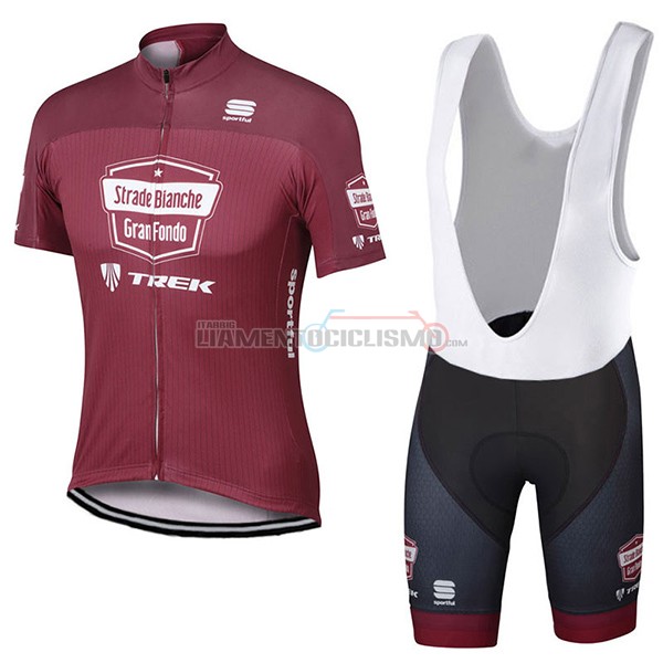 Abbigliamento Ciclismo Strade Bianche Trek 2017 rosso